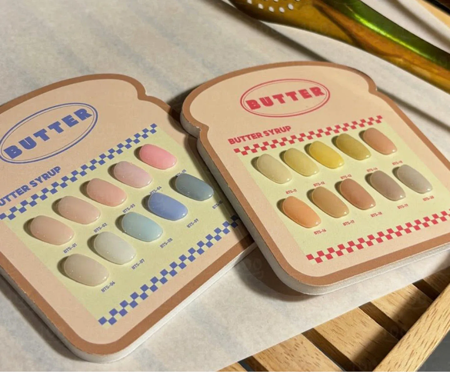 BUTTER 버터시럽 젤 네일 폴리쉬 세트 중고