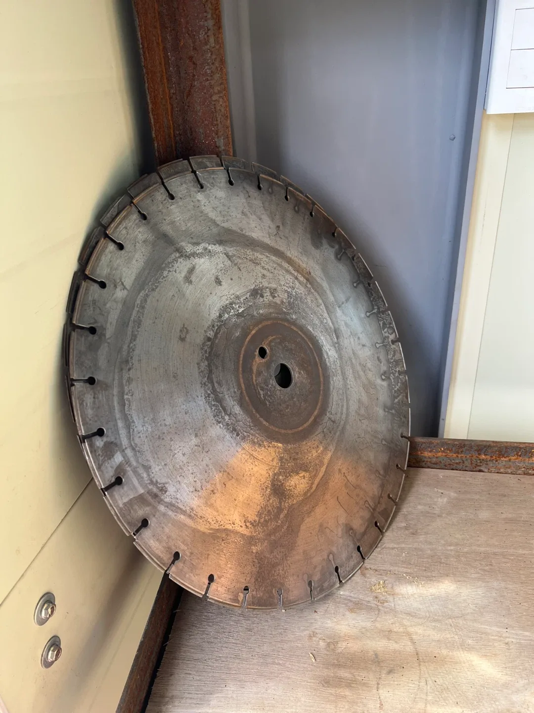 콘크리트 절단 날 (중고)