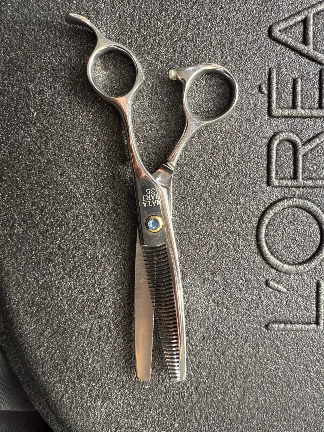 미용 틴닝가위 마타하리35