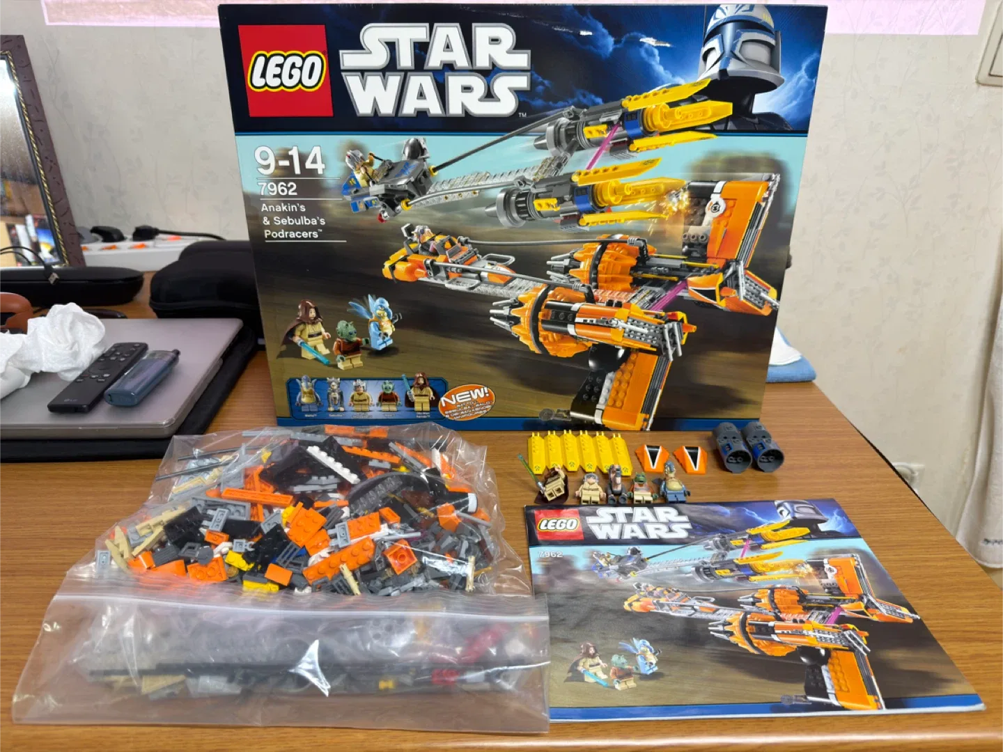 레고 스타워즈 7962 아나킨 포드레이서 (중고)