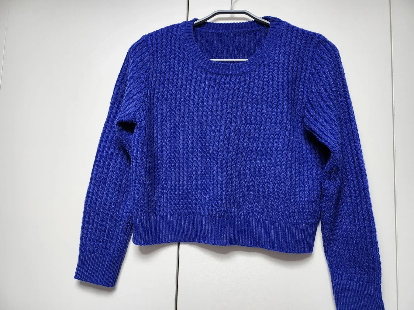 (중고) 여성 크롭니트