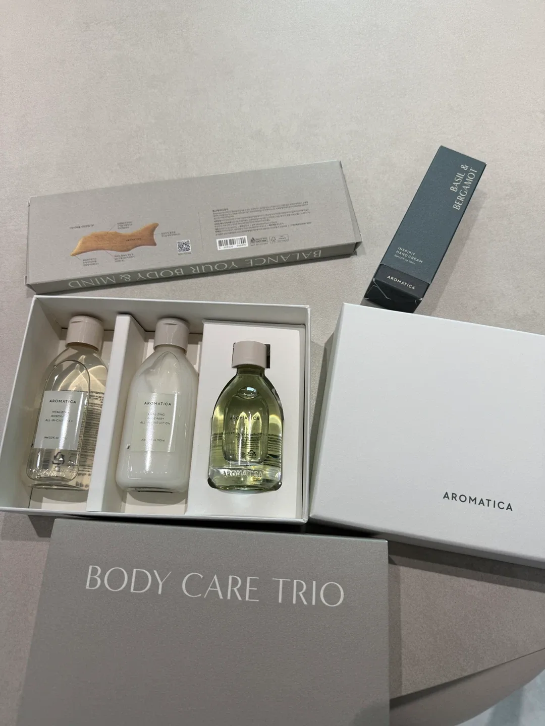 아로마티카 바디 케어 선물세트