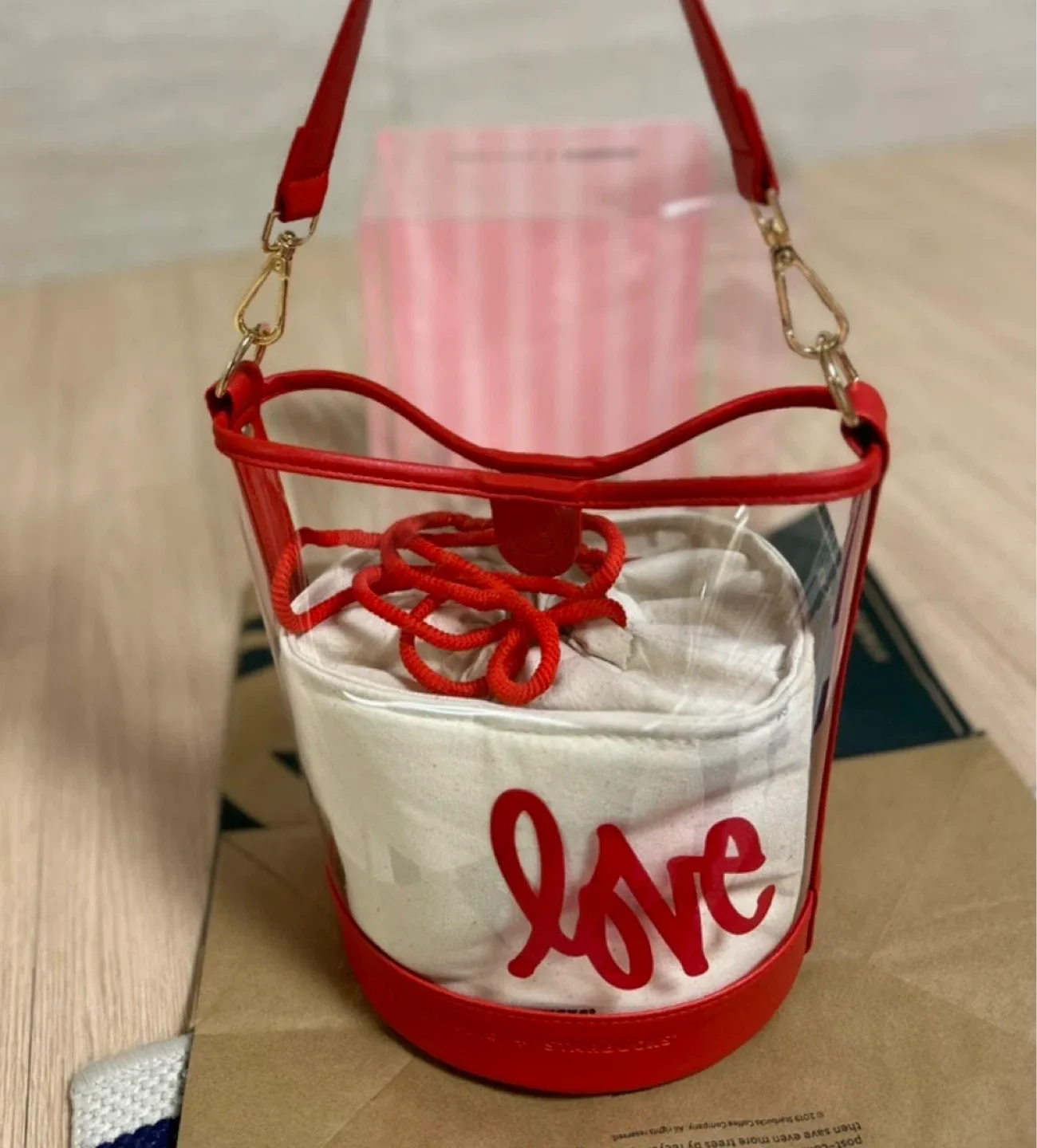 스타벅스 커티스쿨릭 보냉 버킷백