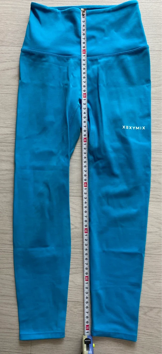중고)젝시믹스 레깅스 S 스카이블루