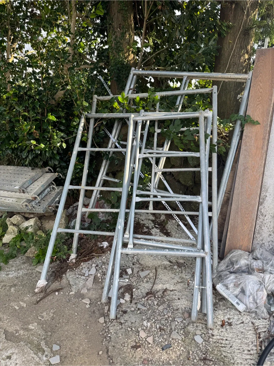 중고 건설용 PT 아시바 비계 3조 (일괄판매)