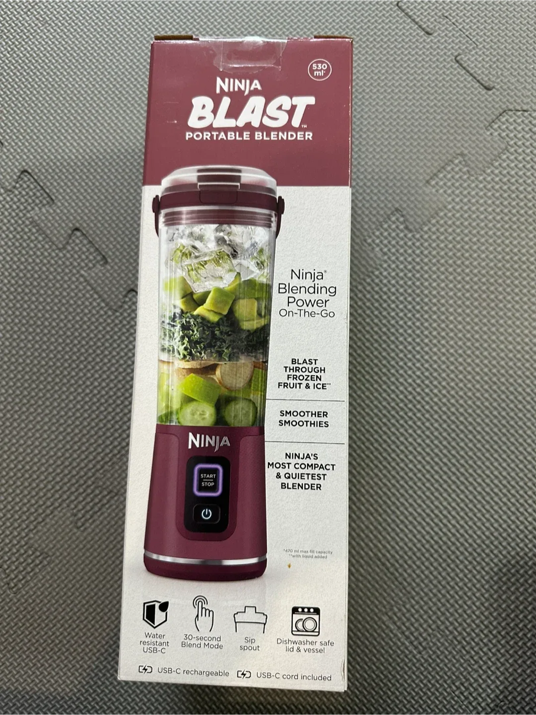 닌자 블라스트 휴대용 블렌더 새상품