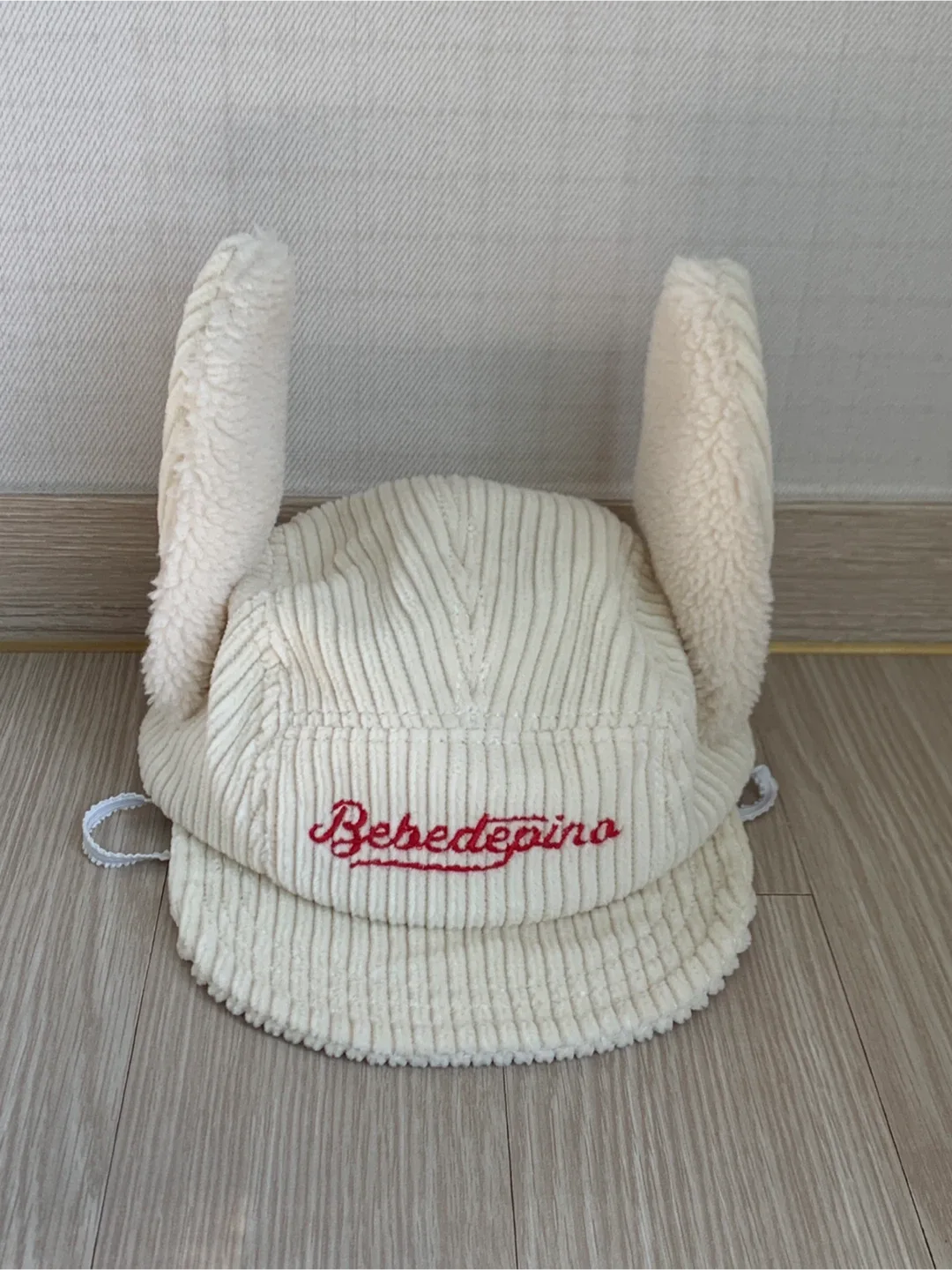 베베드피노 버니베이비 코듀로이 모자