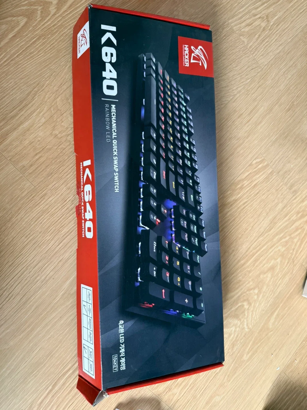 기계식키보드 앱코 K640 적축 판매합니다