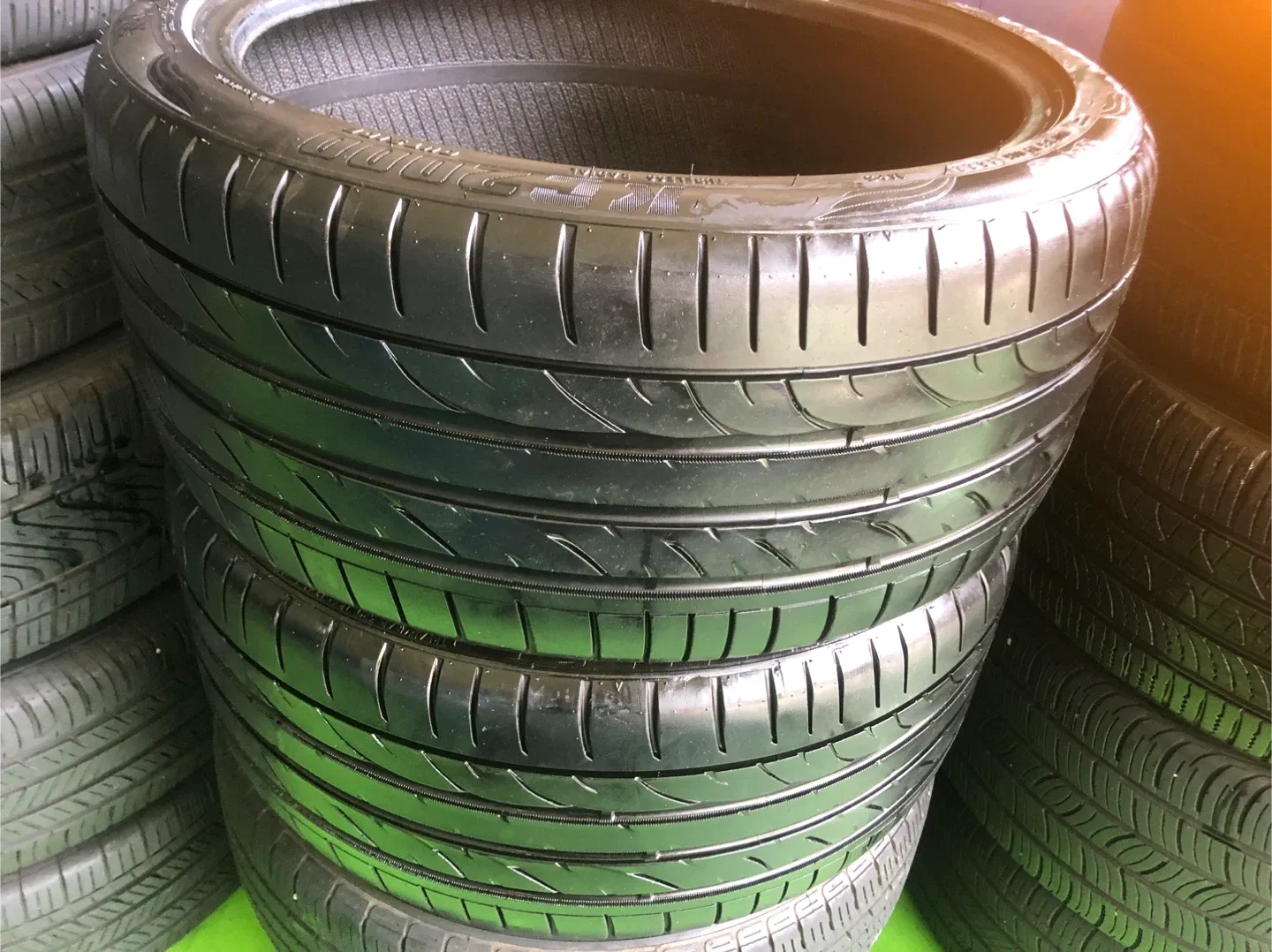 오타니 KF7000 255/35ZR19 중고 타이어 2개 팝니다