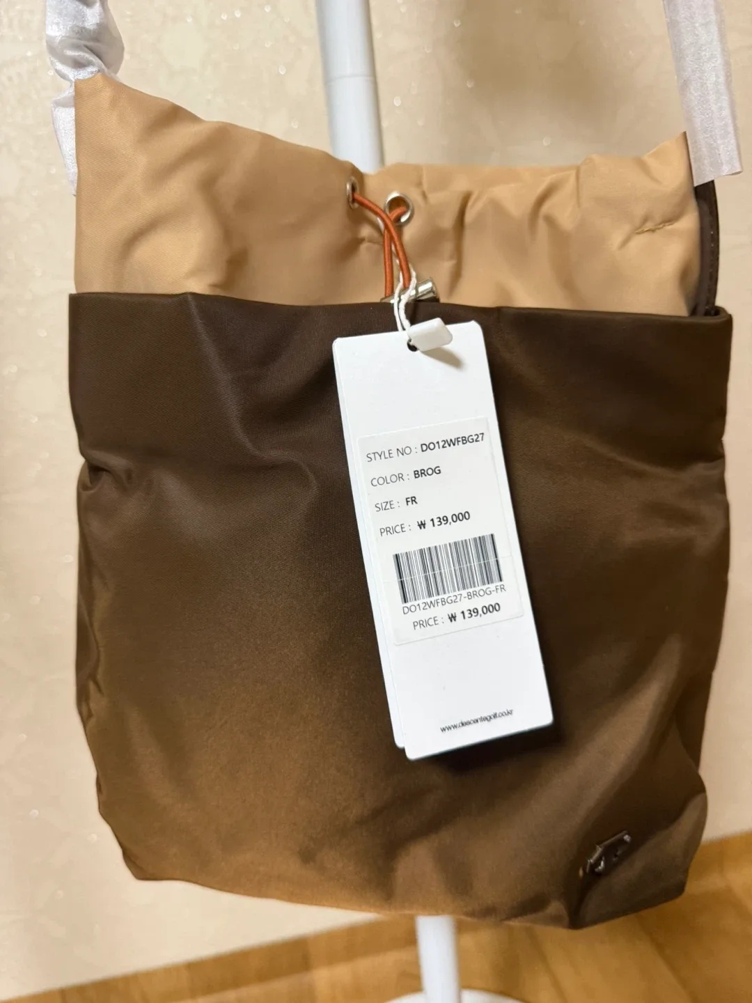 데상트 골프 여성 토트백 새상품