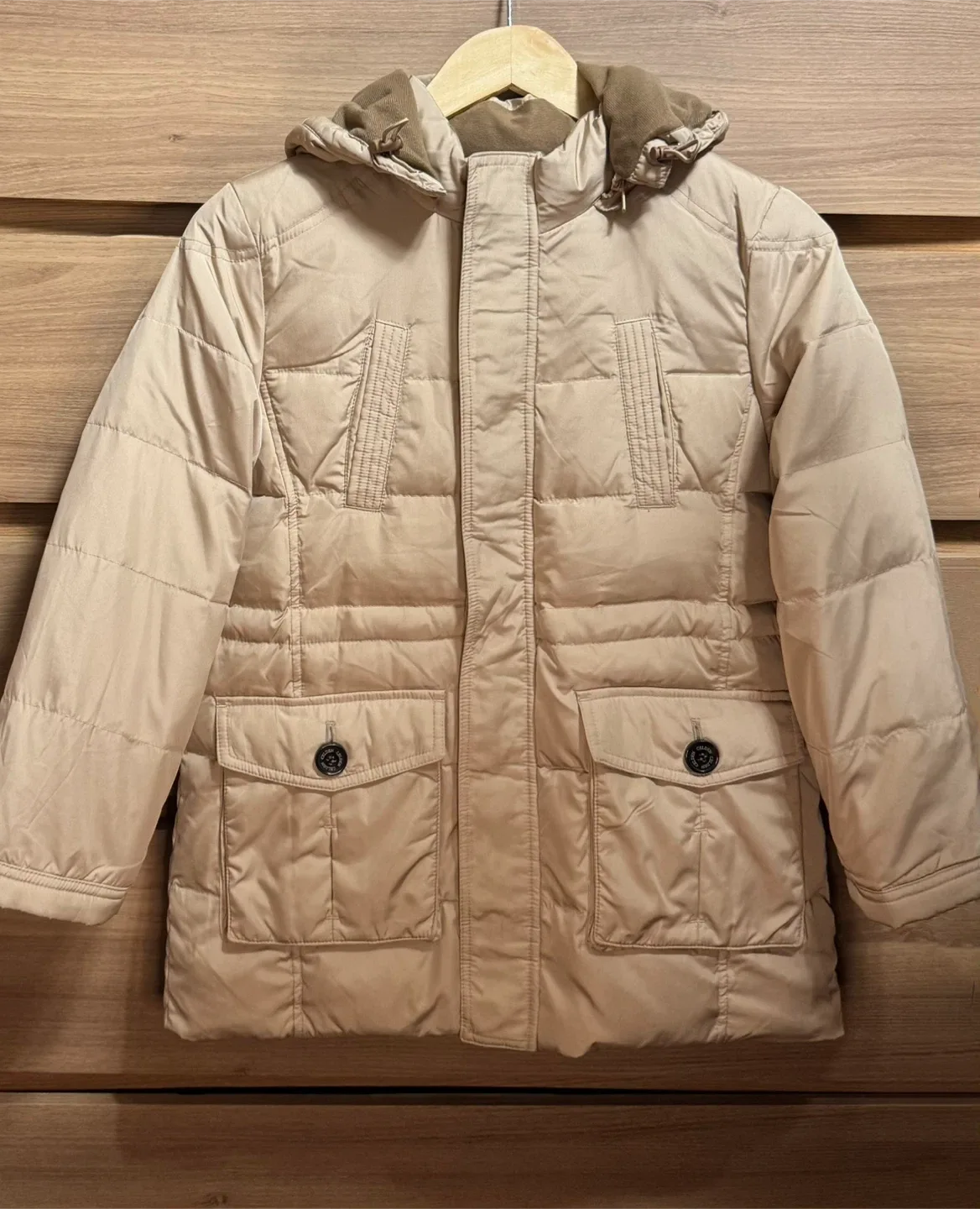 [새상품] 셀덴 남아 오리털 패딩(140)