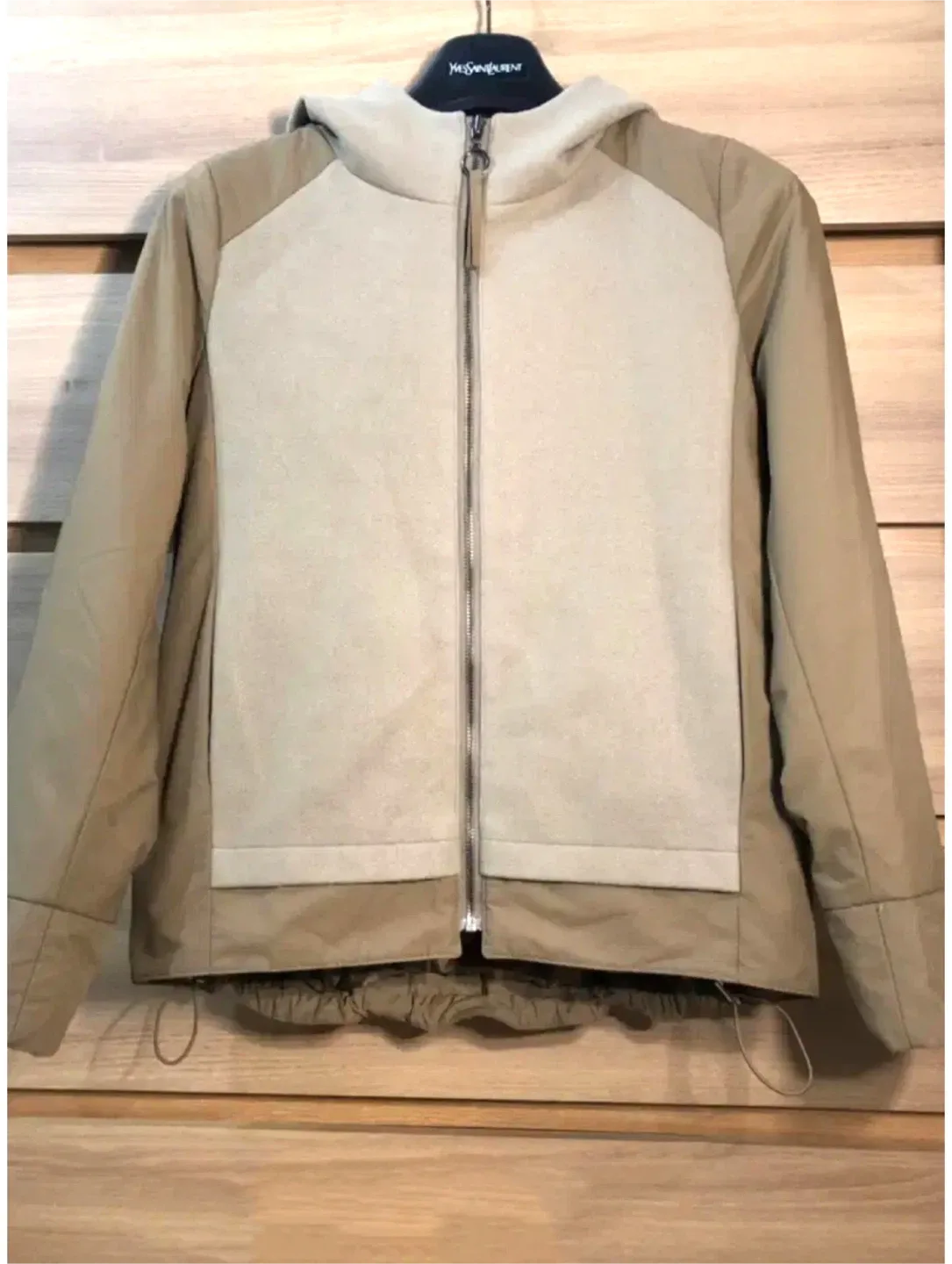 [새상품] 모직 후드패딩점퍼/패딩코트(55-66반)