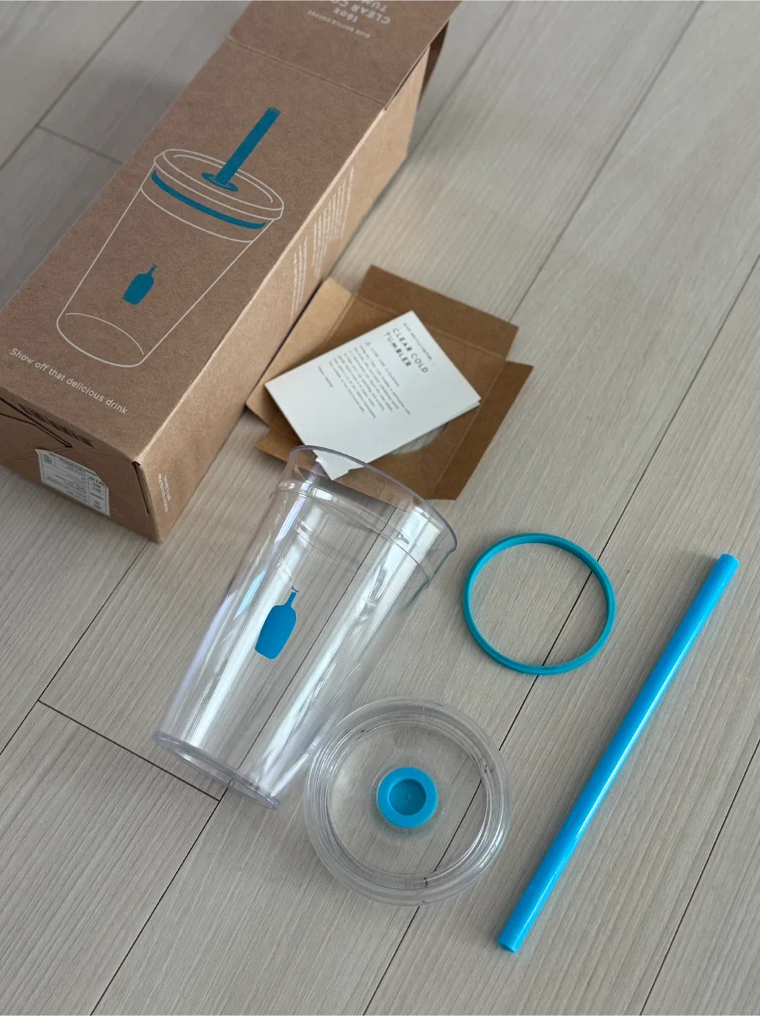 블루보틀 클리어 콜드 텀블러 (중고)