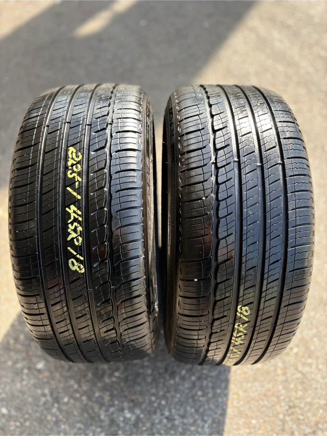 중고타이어 미쉐린 225 45 18 판매합니다