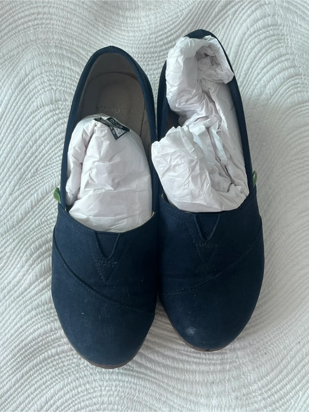 탐스 네이비 웨지힐