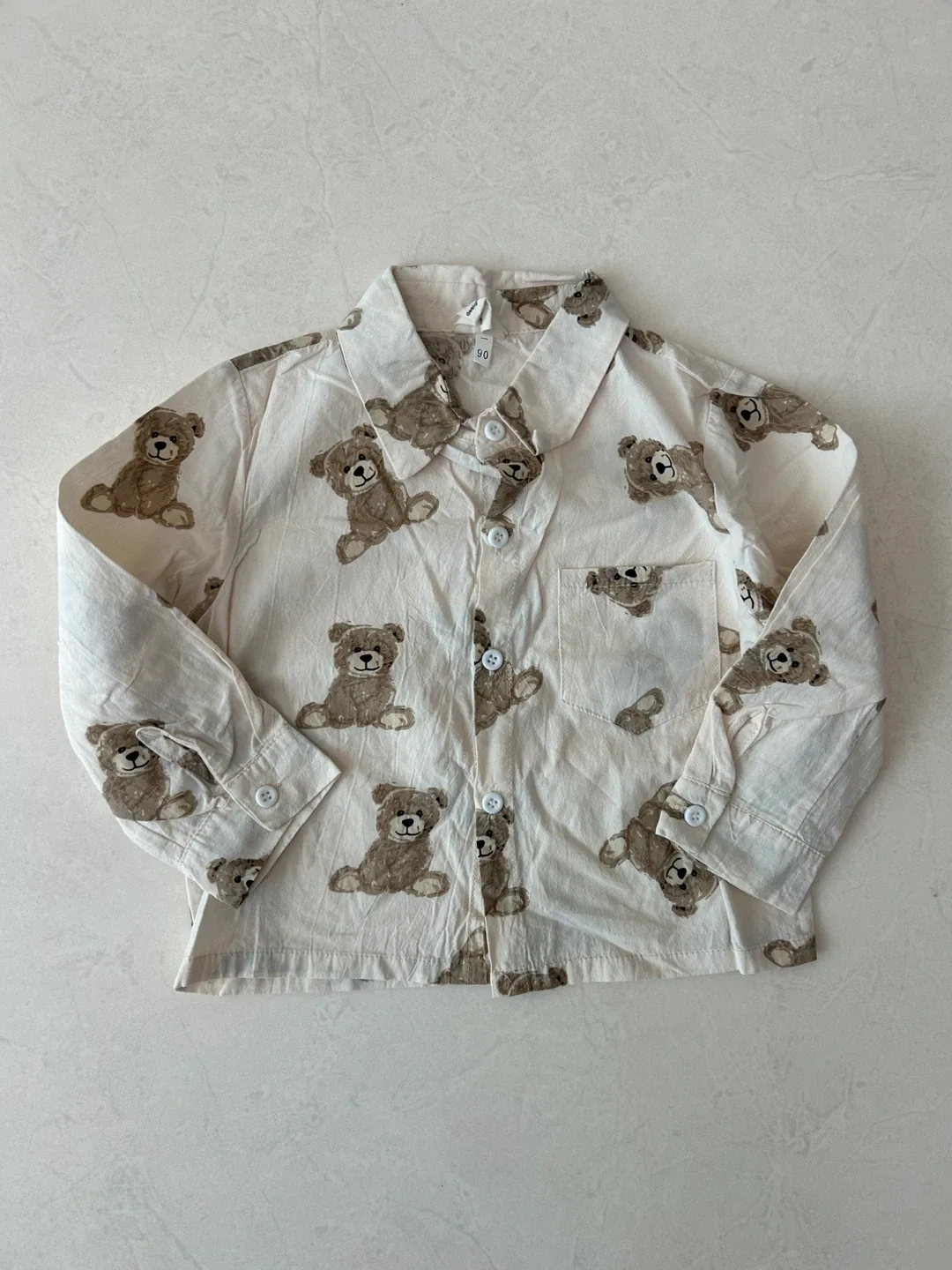 곰돌이 셔츠 90