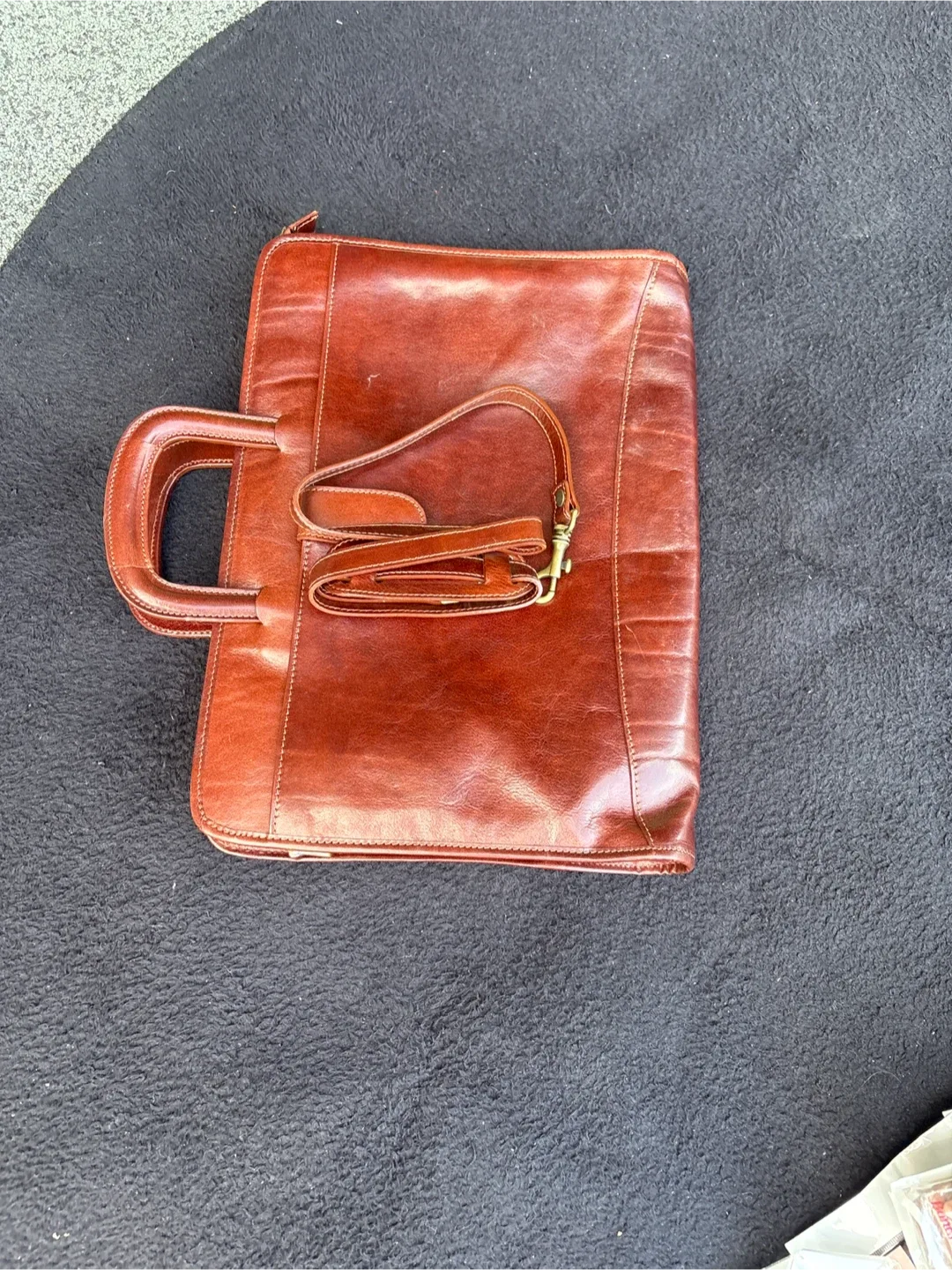 가죽 서류 가방