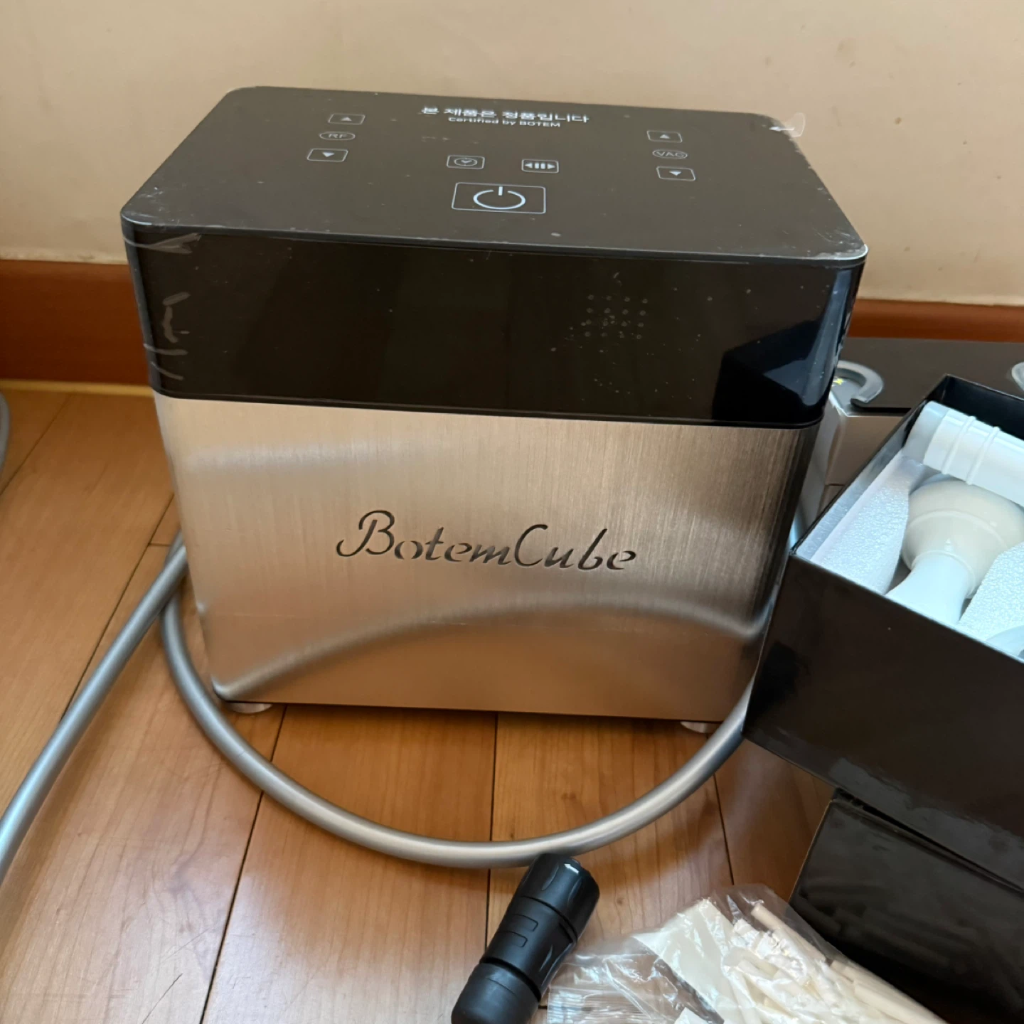 보템큐브 프로페셔널 고주파 피부미용기기 풀세트