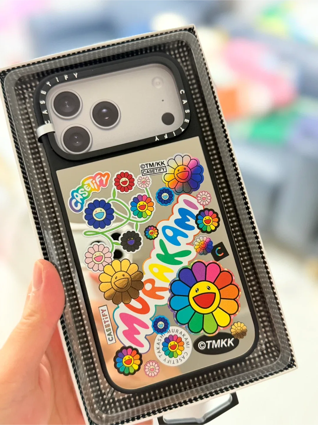 CASETiFY 무라카미 플라워 케이스 -아이폰17프로맥스