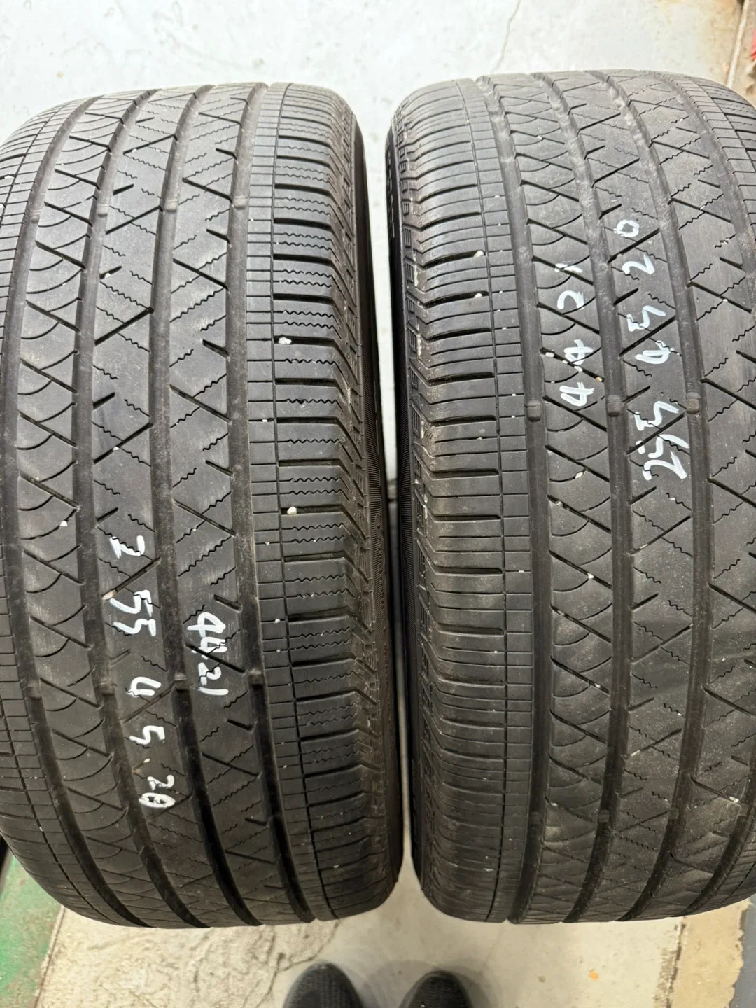 255 45 20 중고타이어