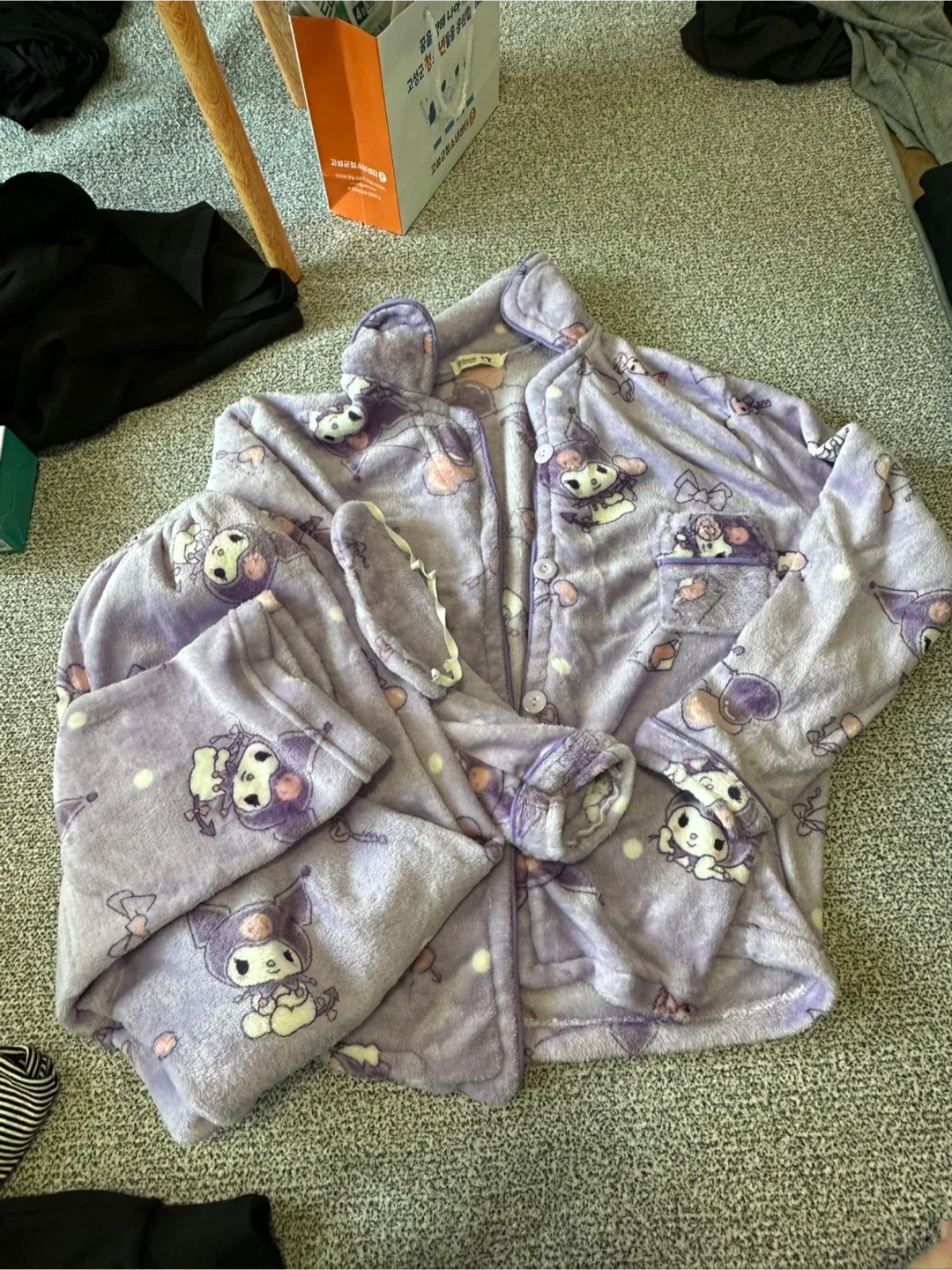 마이멜로디 수면 잠옷 세트 사이즈 프리