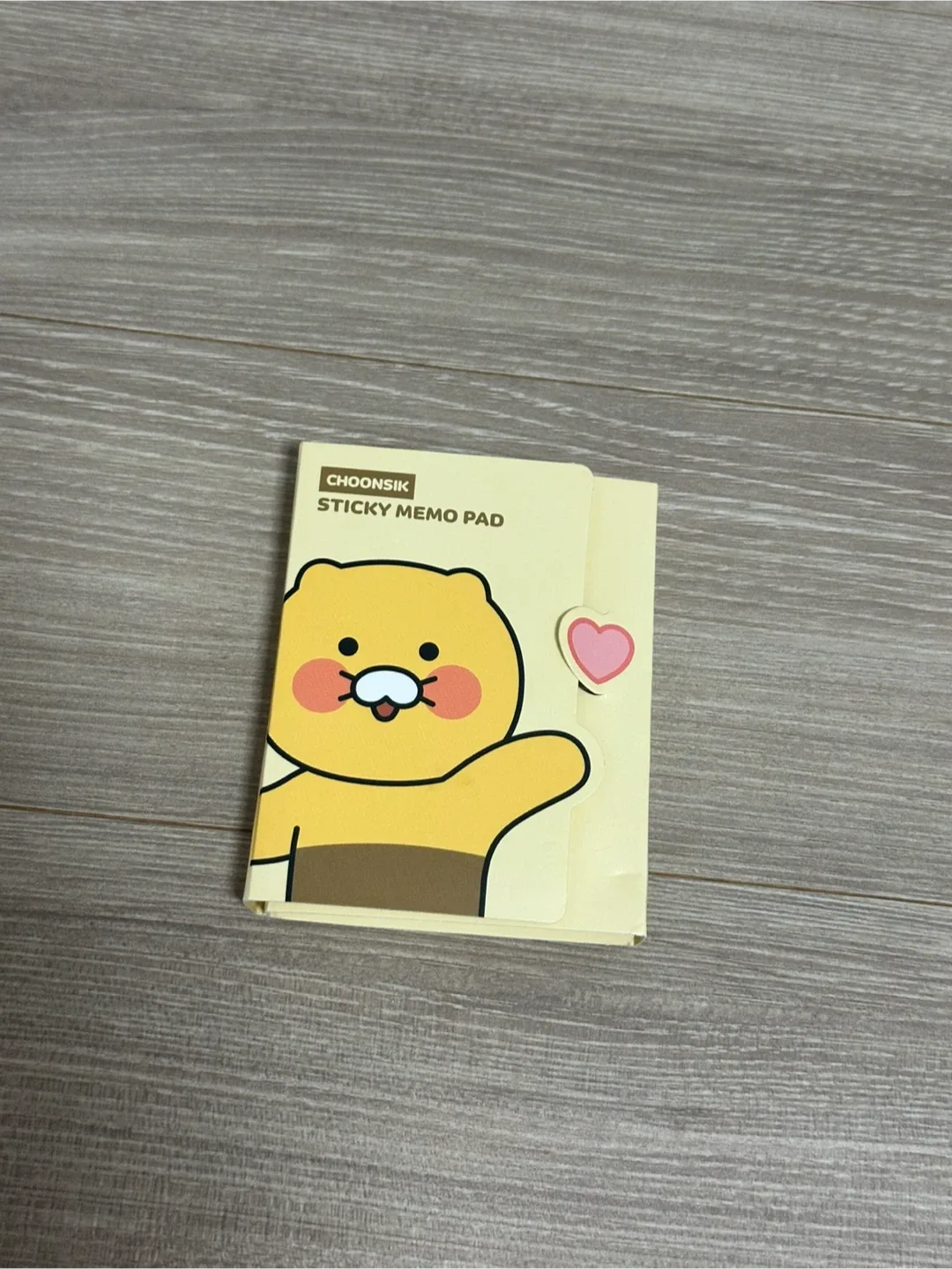 카카오프렌즈 춘식이 스티키 메모 패드 새상품