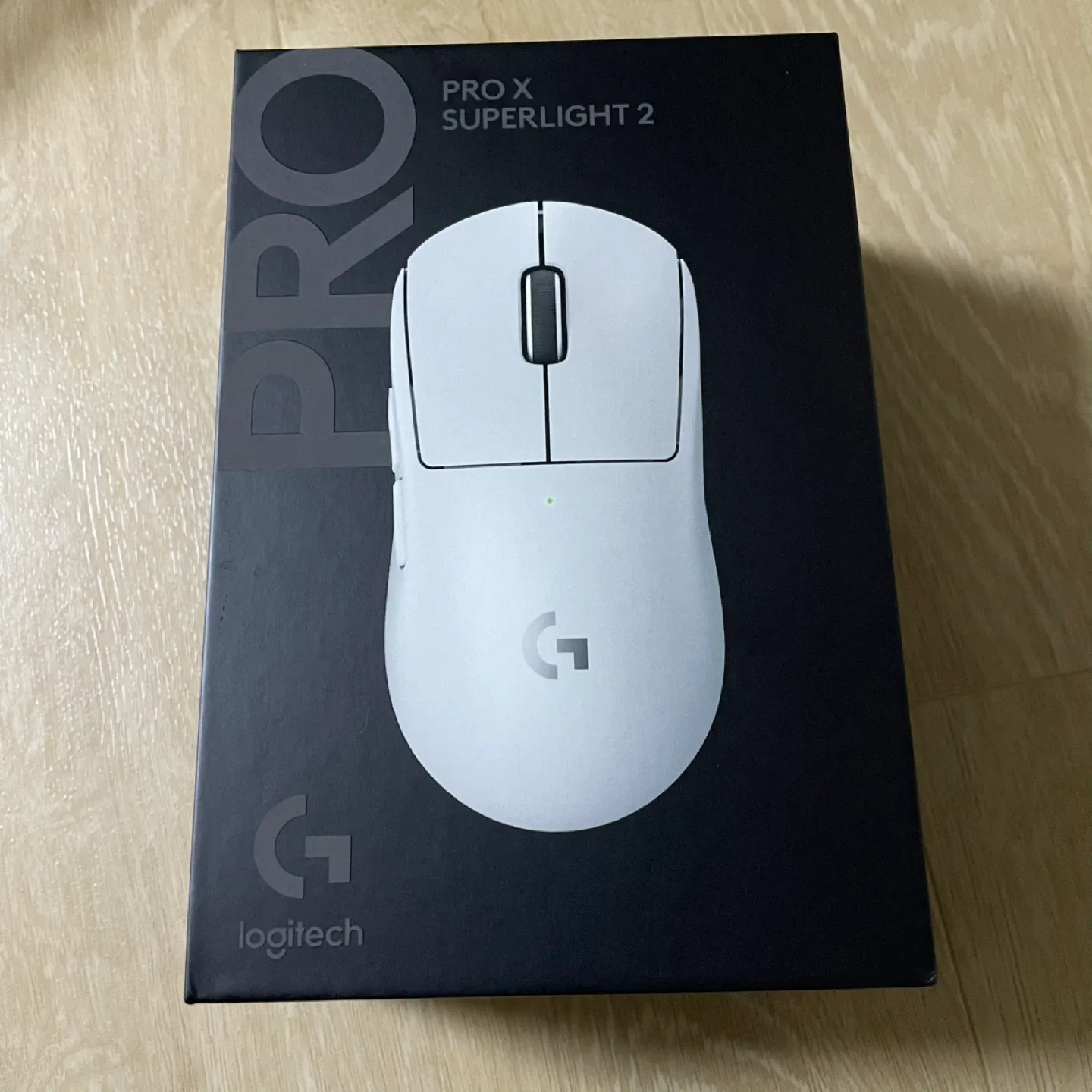 로지텍 PRO X SUPERLIGHT 2 화이트 미개봉 새제품 (지슈라2)