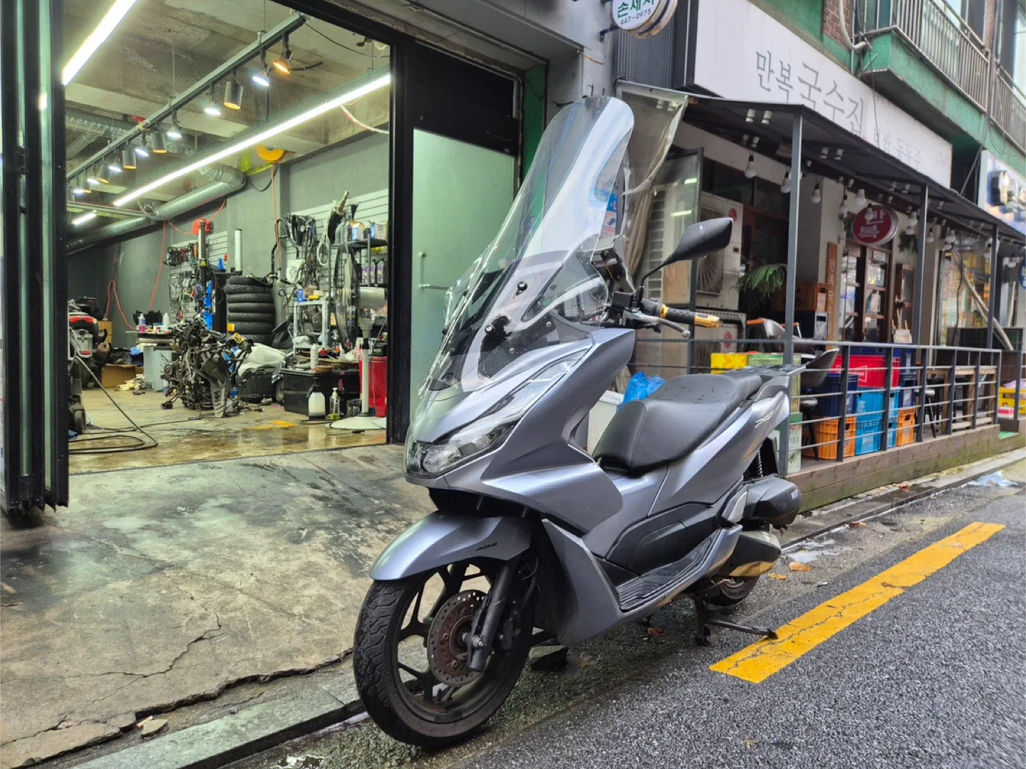 22년식 PCX125ABS 배달용 중고 오토바이