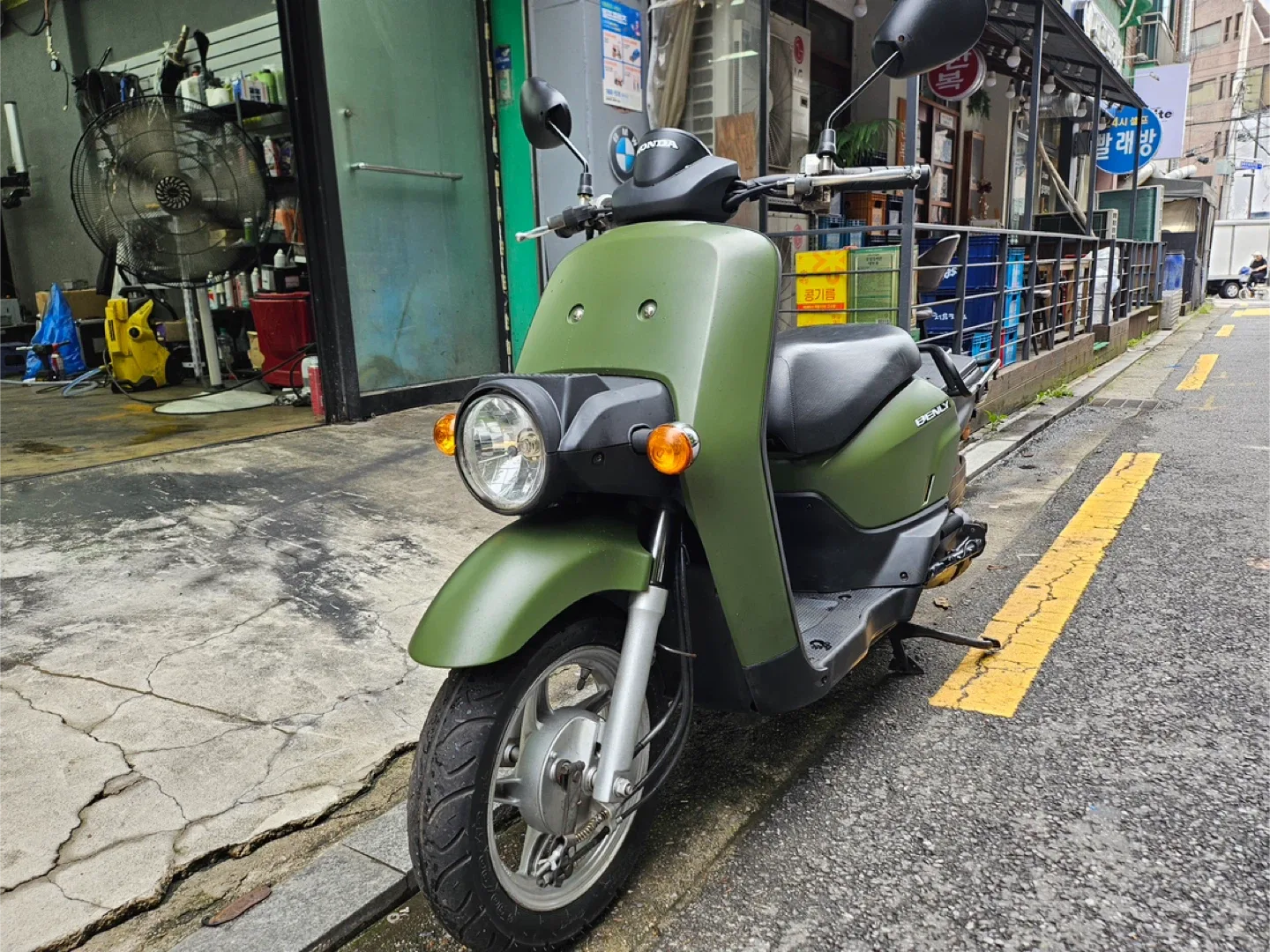 16년식 벤리110 혼다 중고 오토바이