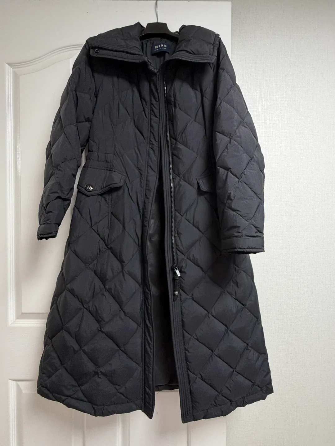 마인 퀼티드 구스 다운 점퍼