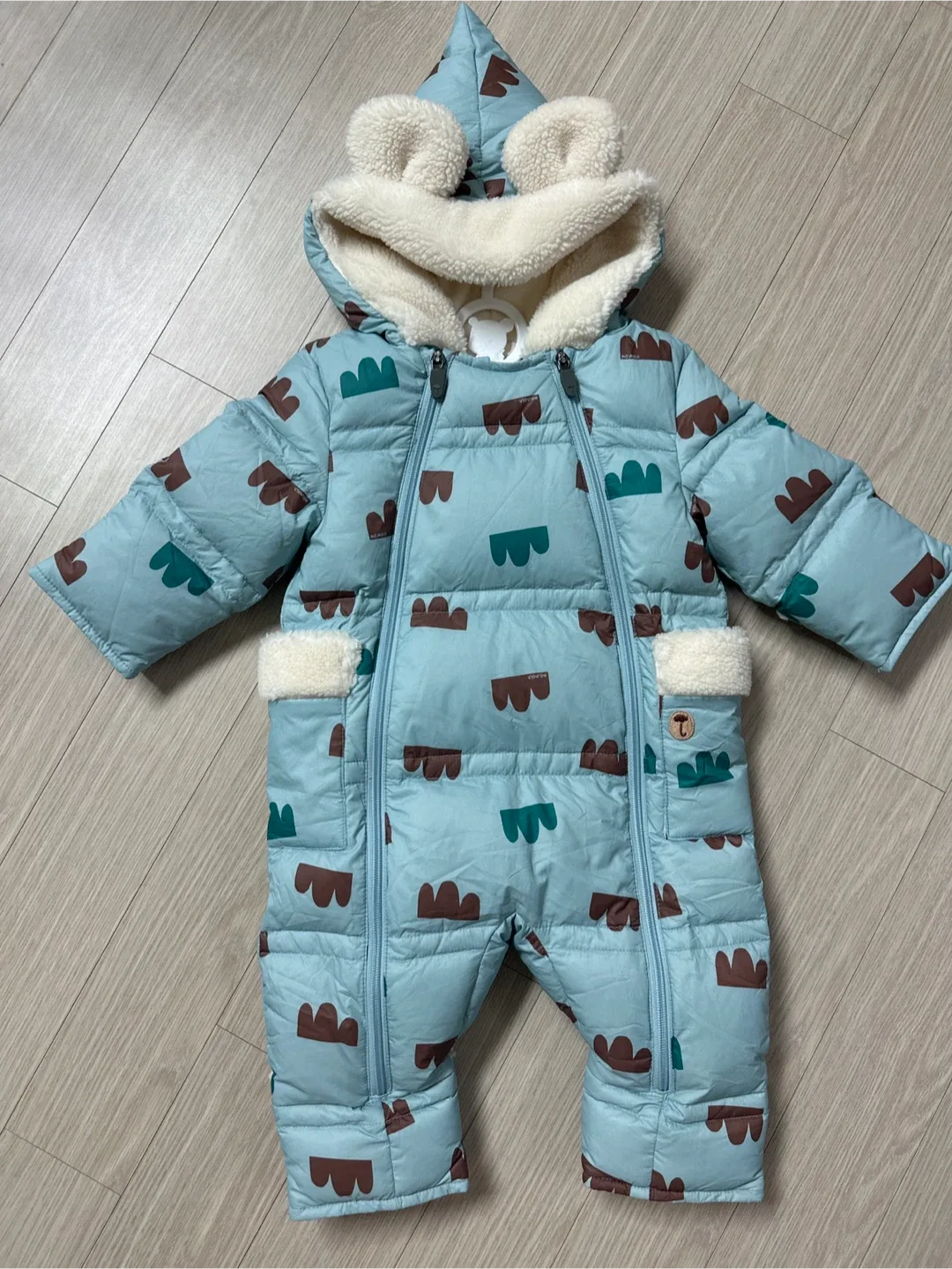 모이몰른 곰돌이우주복80