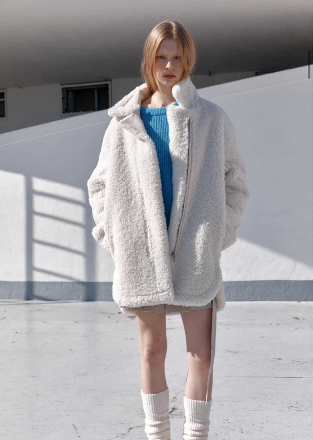 뮤제 musee. 무스탕퍼 리버시블 코트 | 여성의류 | 당근 중고거래