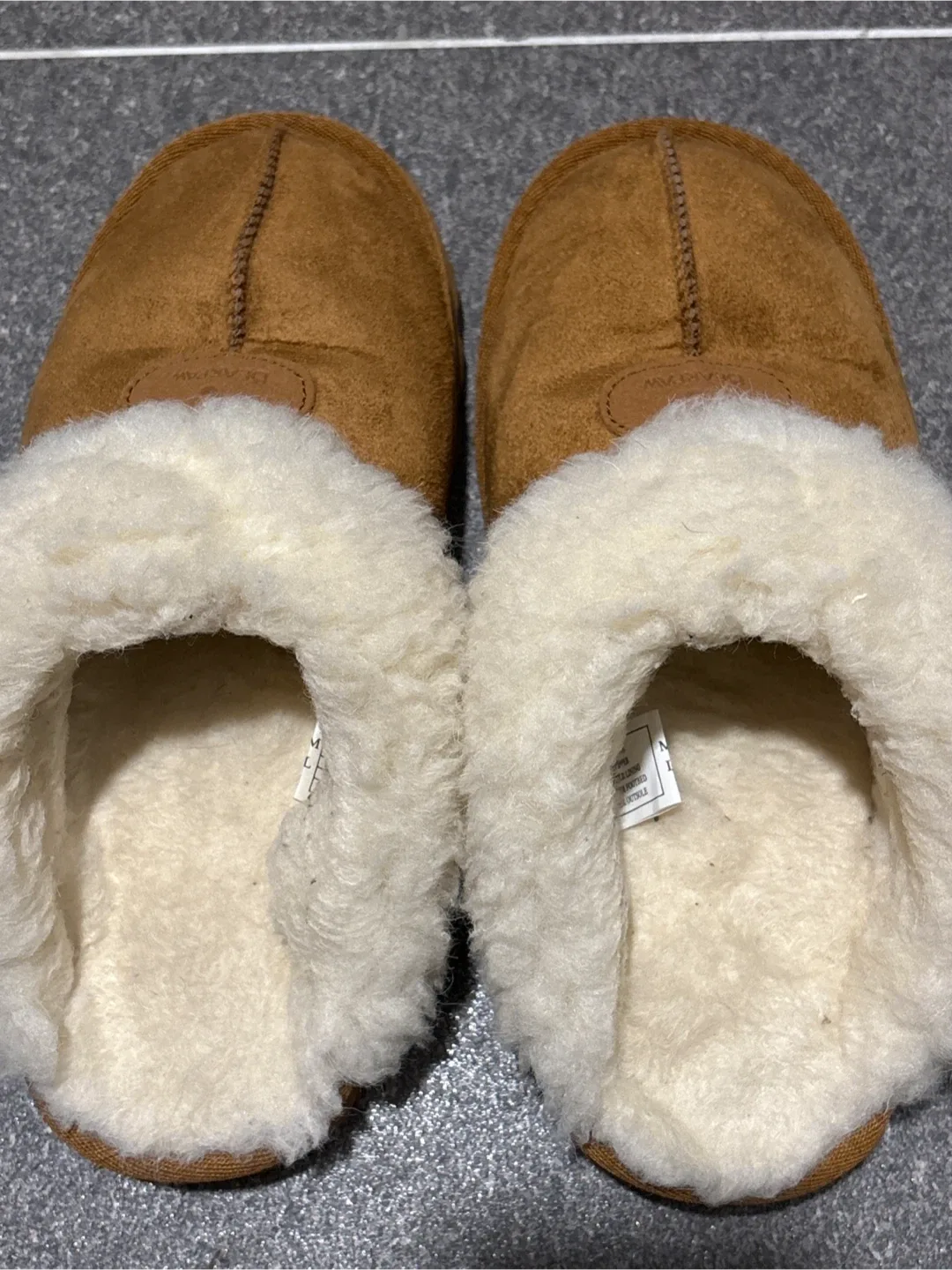 중고) 베어파우 털슬리퍼