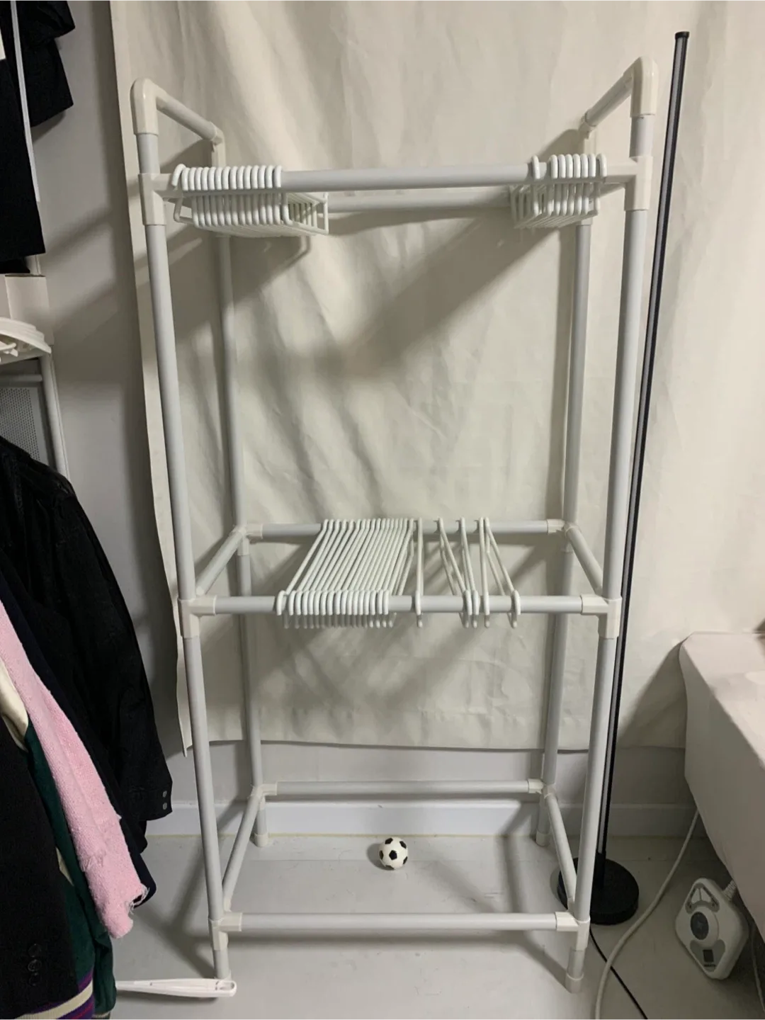 조립식 행거 바지걸이 2단