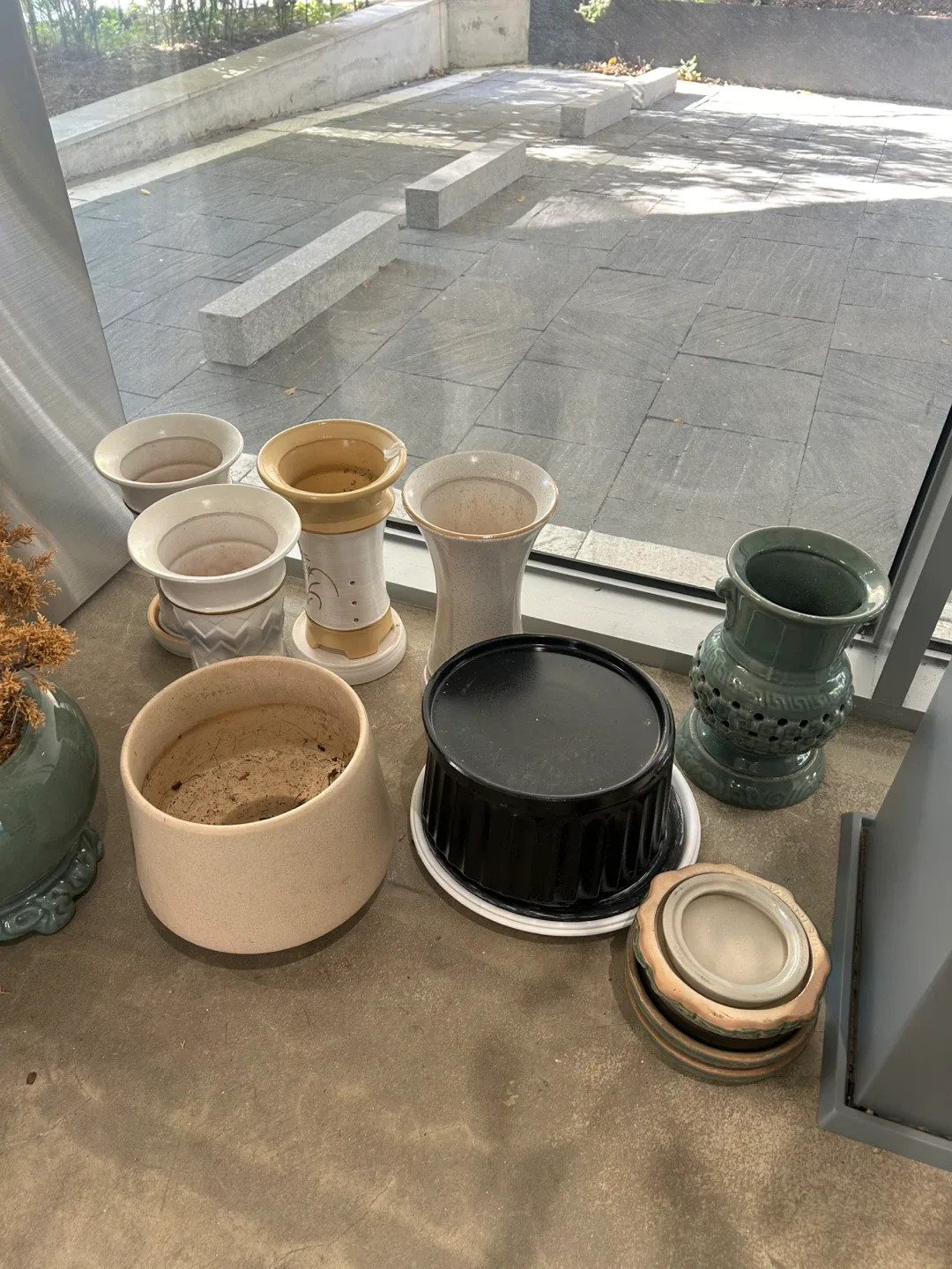 다양한 디자인 중고 화분 무료나눔