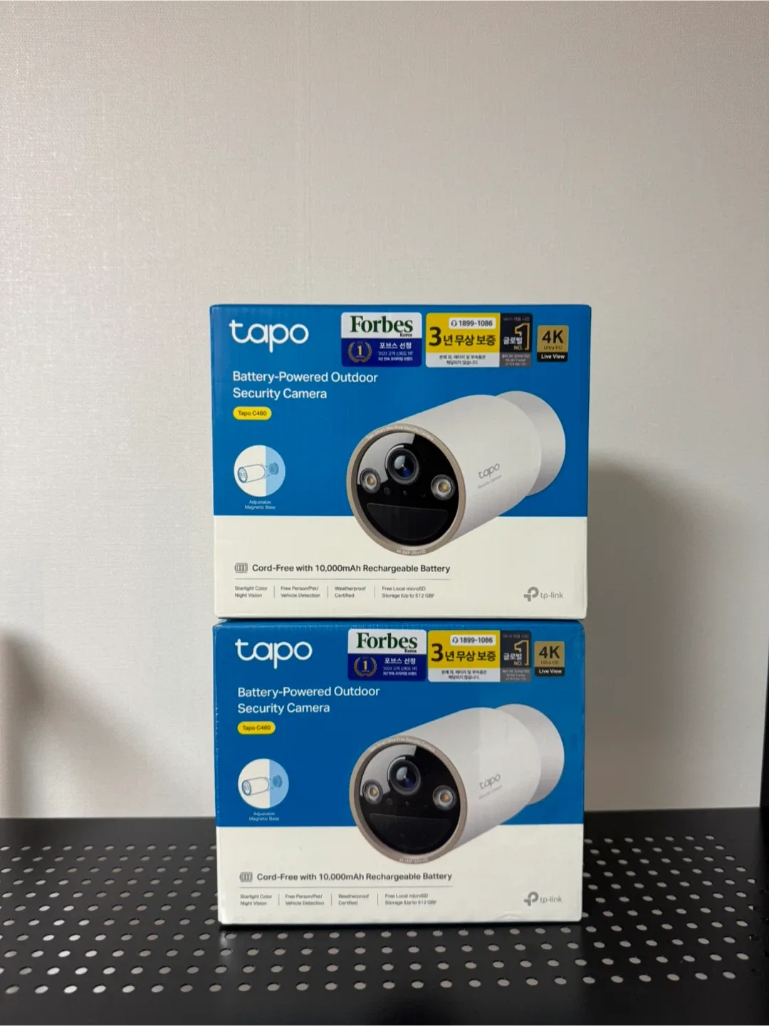 Tapo C460 4K 무선 실외 야외 보안 카메라 CCTV