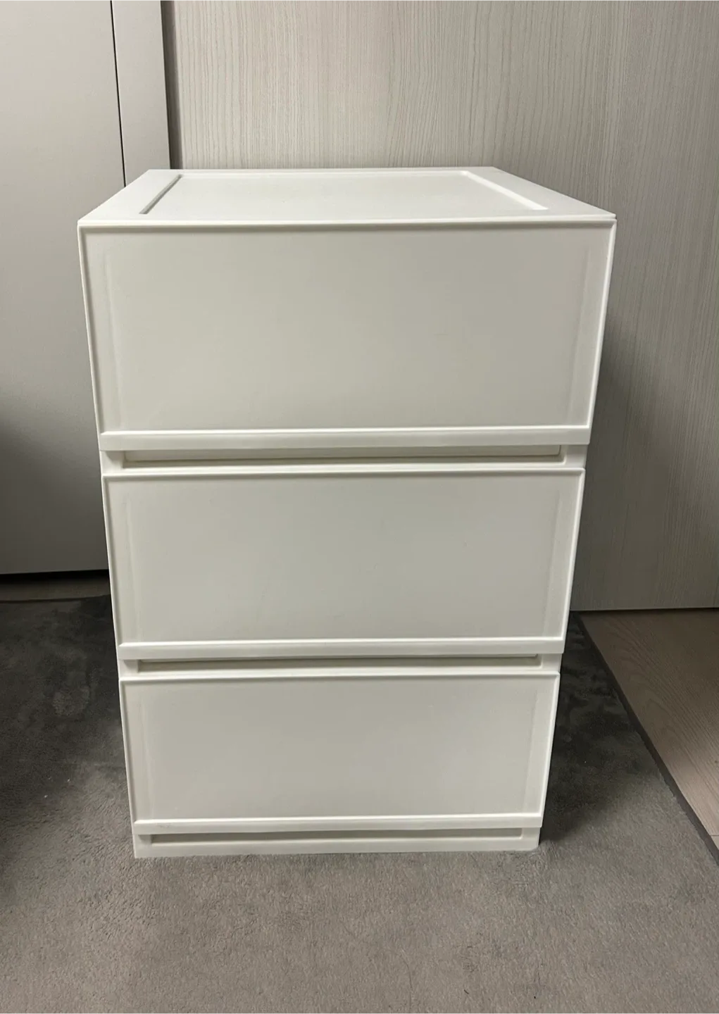 샤바스 플라스틱 3단 서랍장