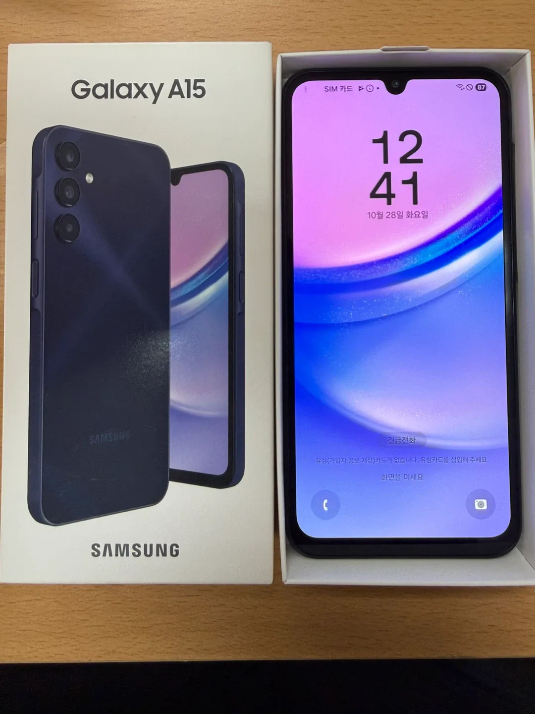 삼성 갤럭시 A155 정상해지 공기계 중고폰 15만원