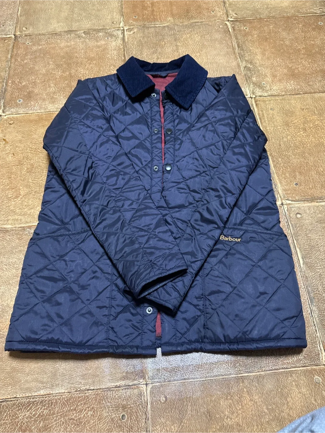 바버(Barbour) 키즈 퀼팅 자켓 L