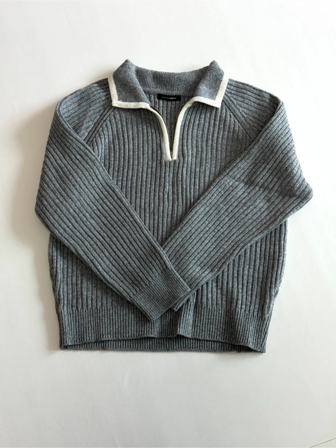 코데즈컴바인 니트 하프집업