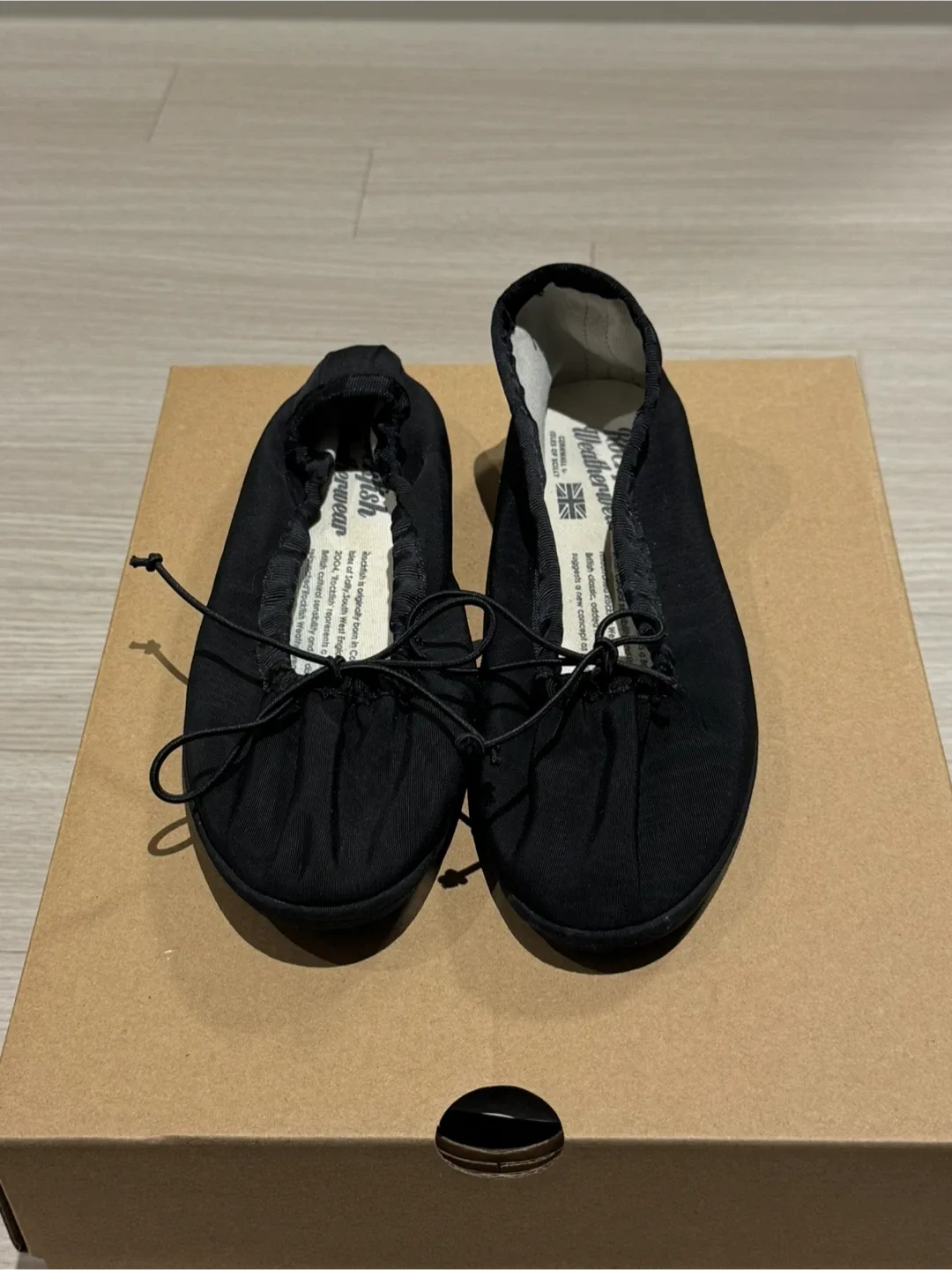 락피쉬웨더웨어 플랫슈즈 UK4.5