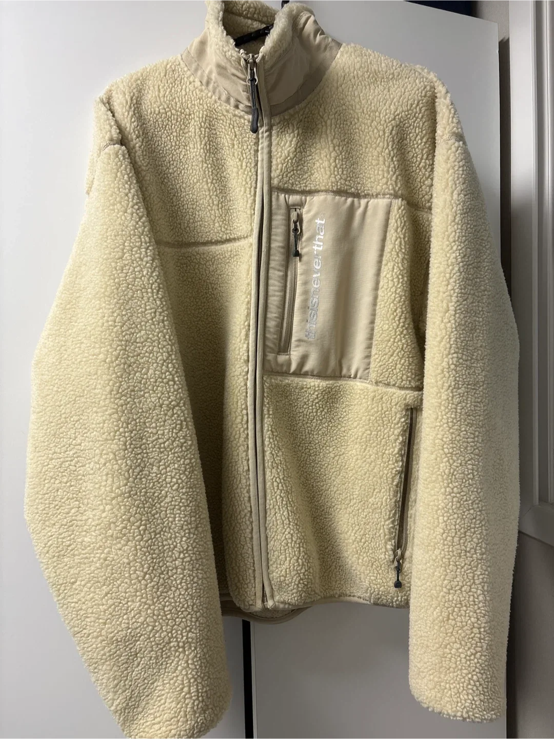 중고) 디스이즈네버댓 뽀글이 후리스 M(95)