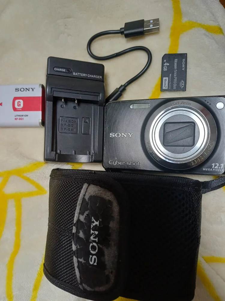 소니 사이버샷 DSC-W270 디지털카메라 작례있음