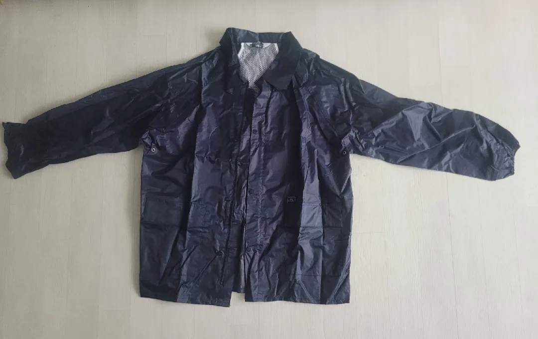 네이비 우비 상하의 세트