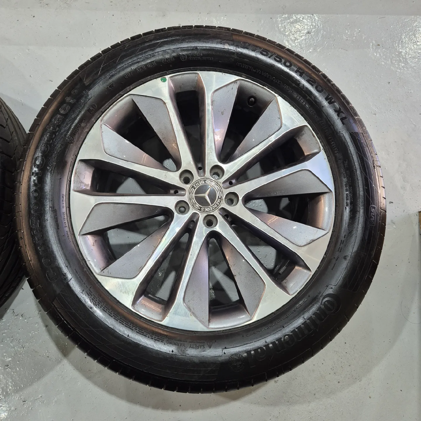 벤츠 GLE 20인치 중고 휠타이어세트 판매