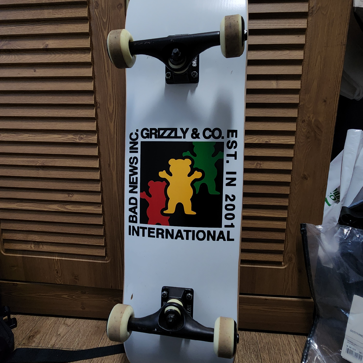 가격제안O)스케이트보드 + Timber Shop 가방