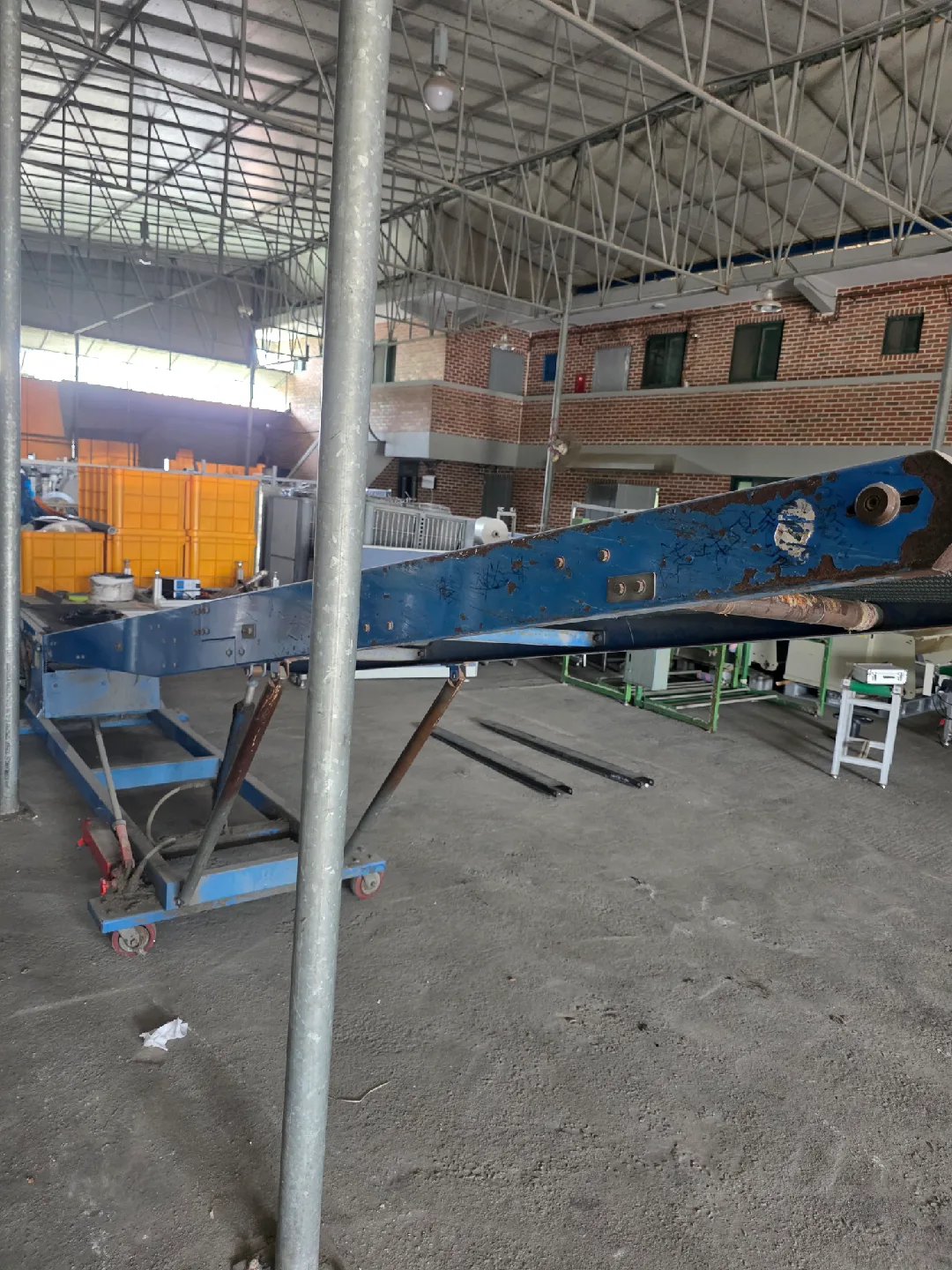 중고 상하차 컨베이어 벨트 6M