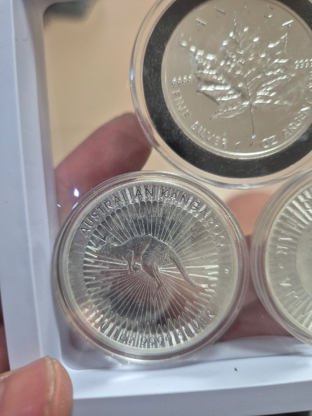 실버바 실버코인 메이플 리프 1oz 은화 25개 튜브 몬스터박스, 호주 캥거루 1oz 25개 튜브 팝니다 | 티켓/교환권 | 당근  중고거래
