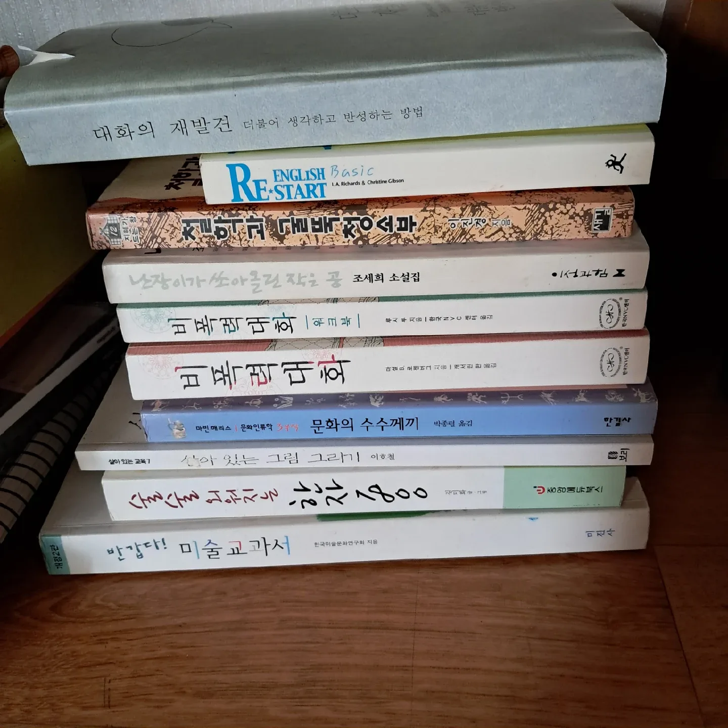 중고 도서 묶음. 비폭력 대화..