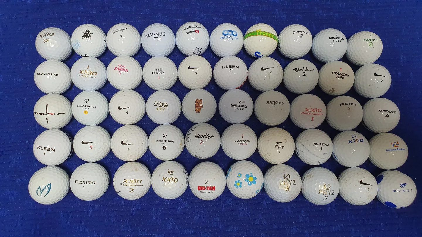 골프공 (중고)  화이트  50개.1